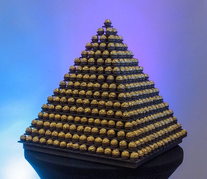 Ferrero Rocher tower hire kent