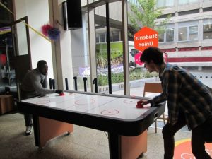 Hire air hockey table