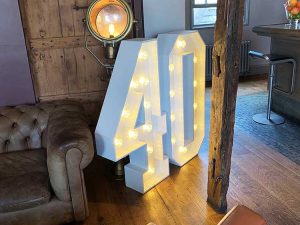 Hire led letters and numbers Essex