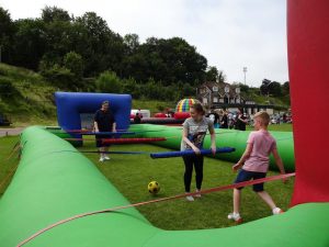 Human table football hire