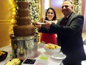 chocolate fountain hire