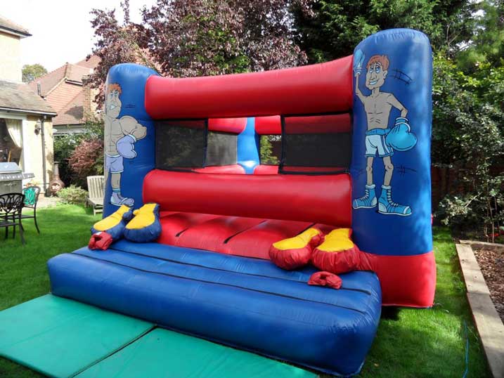 inflatable bouncy boxing ring hire