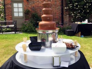 Chocolate fountain hire
