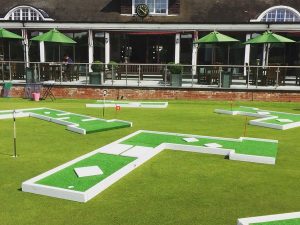 Crazy golf hire