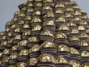 Ferrero Rocher Pyramid Hire