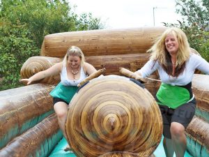 Inflatable bungee run funday hire