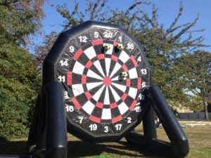 Inflatable dart board Football game