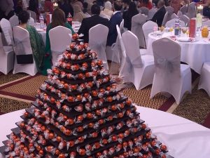 Ferrero Rocher Pyramid Stand