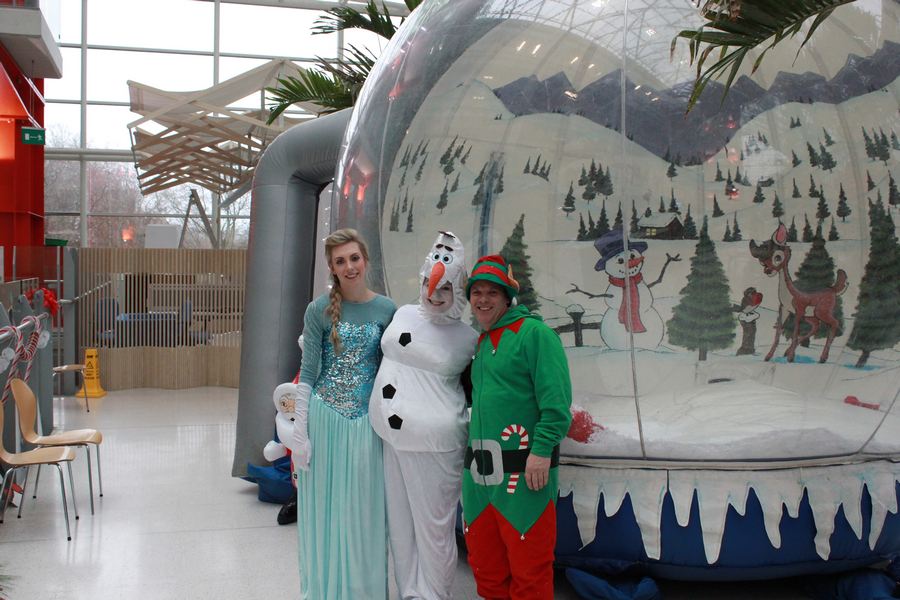 Rent-inflatable-snow-globe-essex