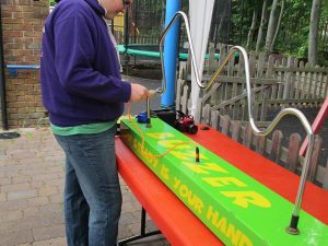 giant buzzwire tabletop
