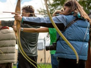 Archery hire for festival