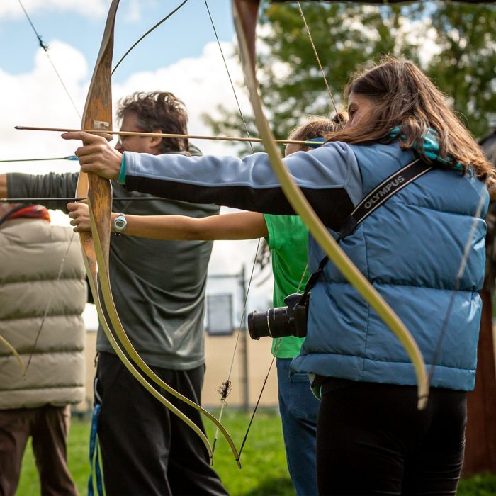Archery hire for festival