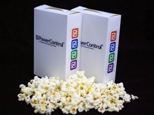 Branded popcorn box