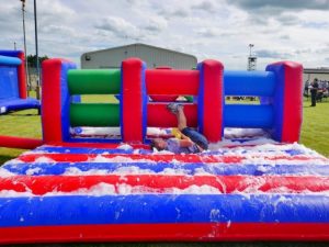 Inflatable hurdle hire