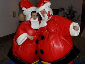 Santa suit for hire (Santa sumo)