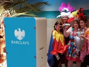 Branded selfie pod hire