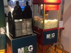 Popcorn machine hire