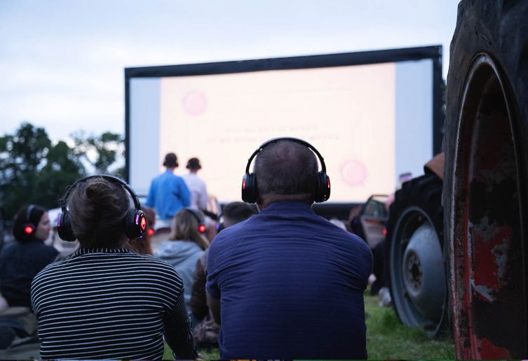 silent disco headphones rental kent and london