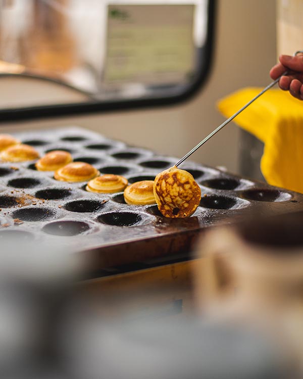 baby dutch pancake stall hire