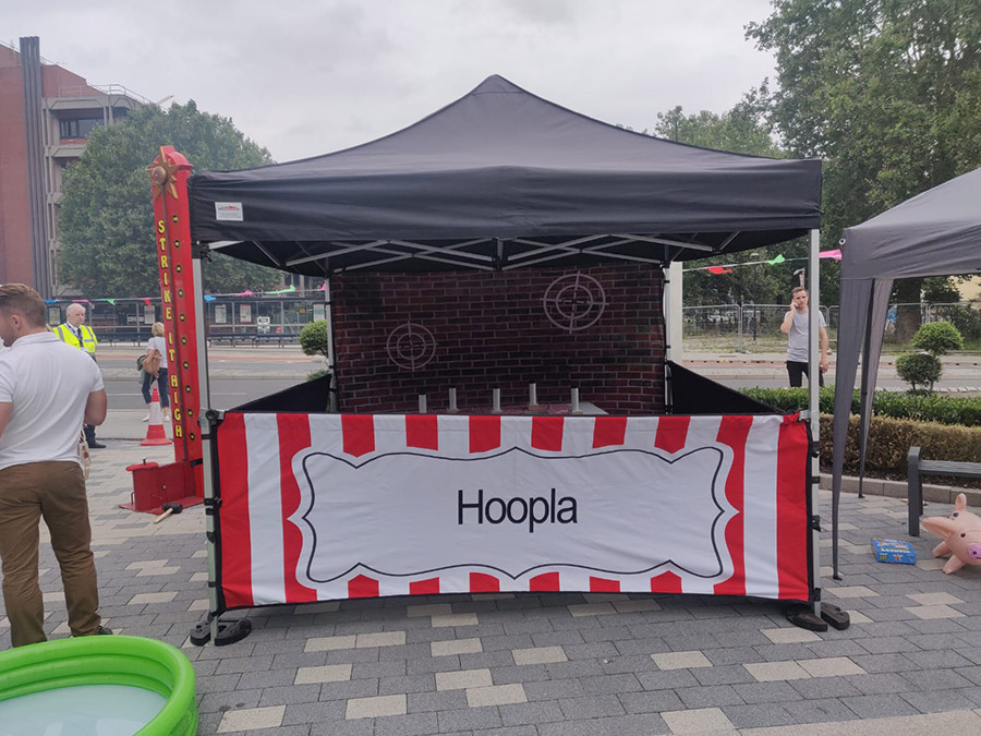 hoopla side stall hire