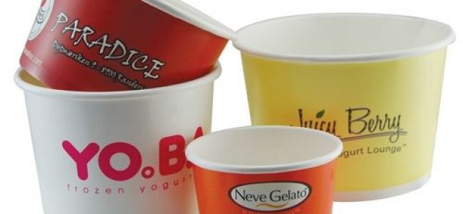 Branded Ice Cream Tub LK Branded ice cream tub