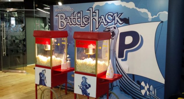 Branded-popcorn-machine-hire Branded popcorn machine hire