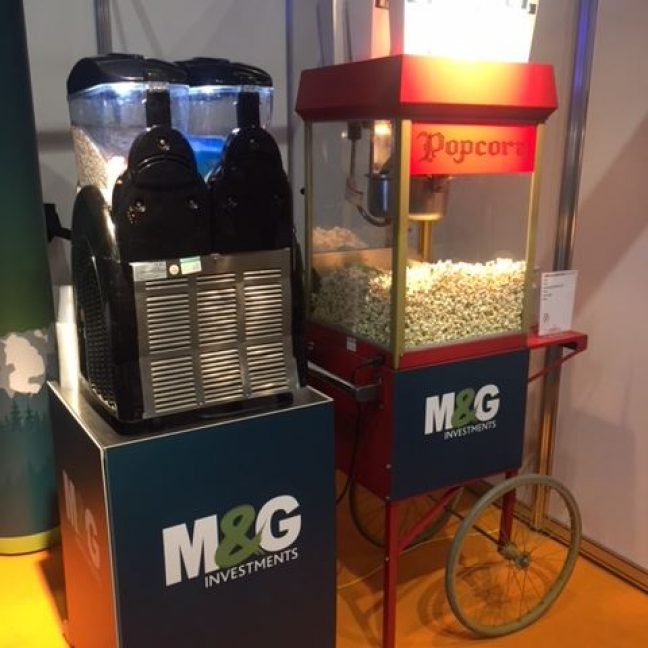 Branded slush and popcorn stands LK Branded slush and popcorn stands LK