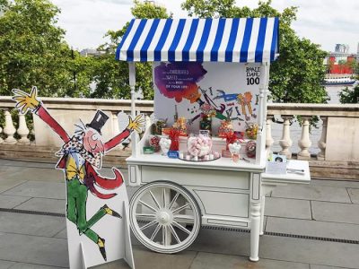 Branded vintage sweet cart hire