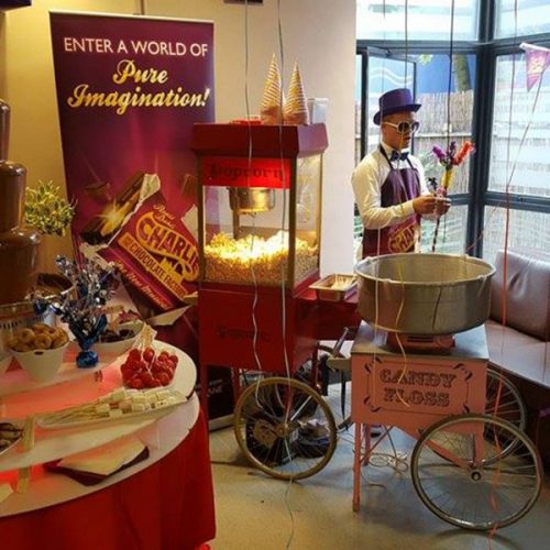 Candyfloss machine hire exhibition event