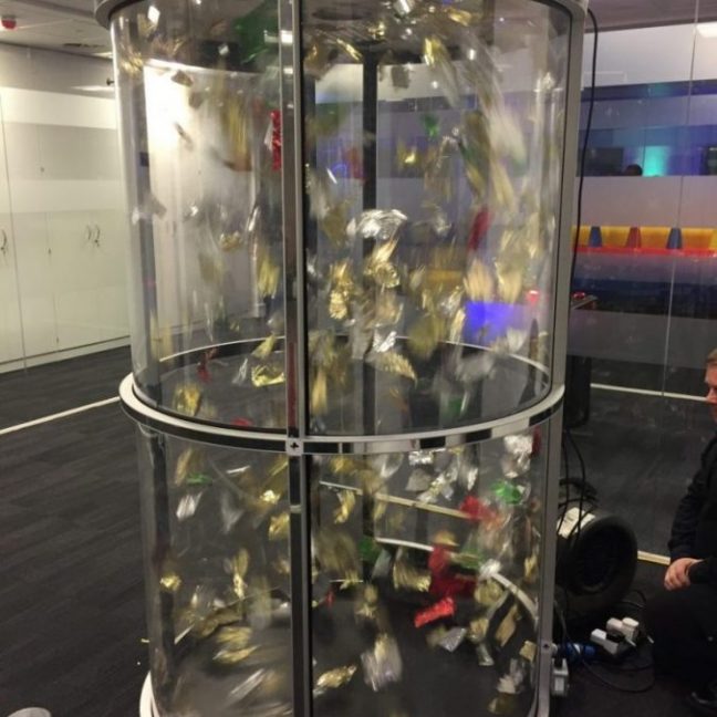 Cash cube hire