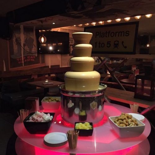 Chocolate fountain hire London