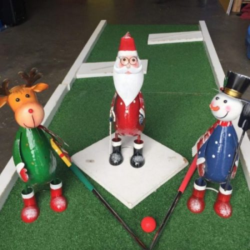 Christmas Crazy Golf hire