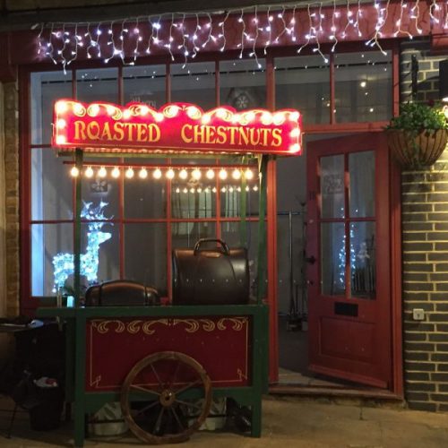 Christmas-stall-roast-chestnut-cart-hire