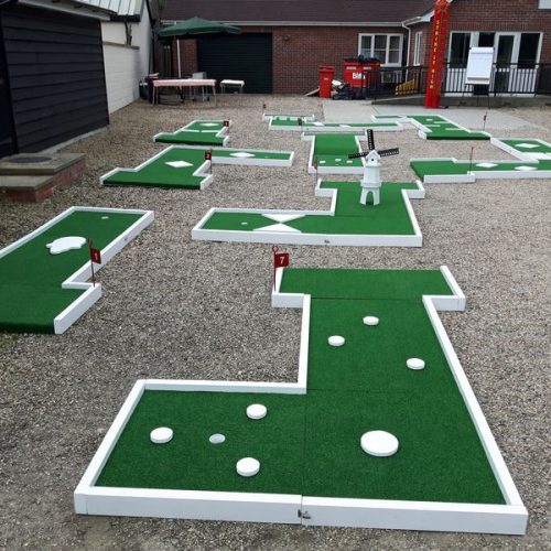 crazy golf hire