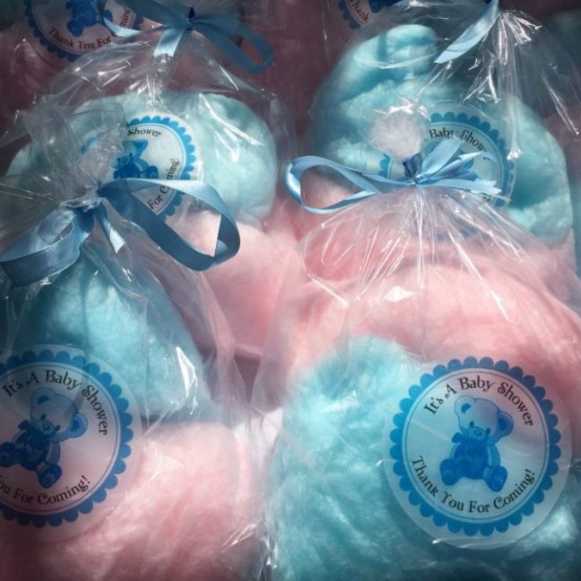 Customised candy floss bags