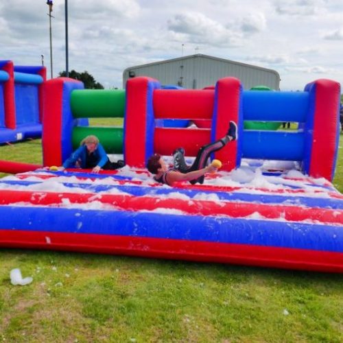 Foam-inflatable-hurdles-hire-kent