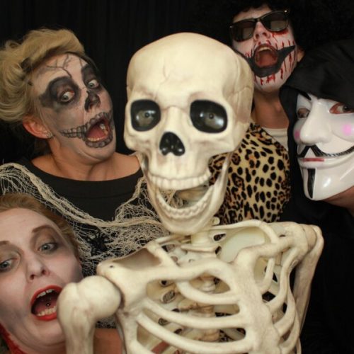 Halloween party photo booth hire