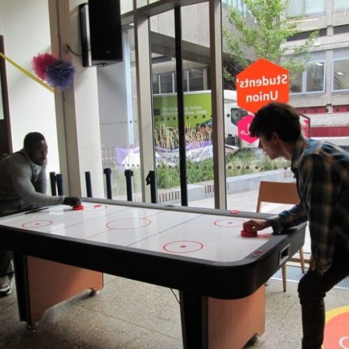 Hire air hockey table