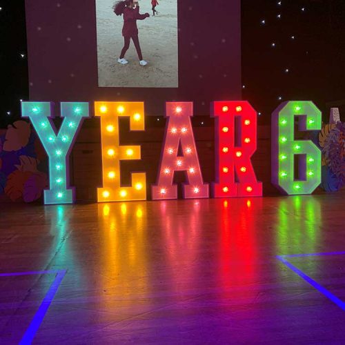 Hire led letters Kent