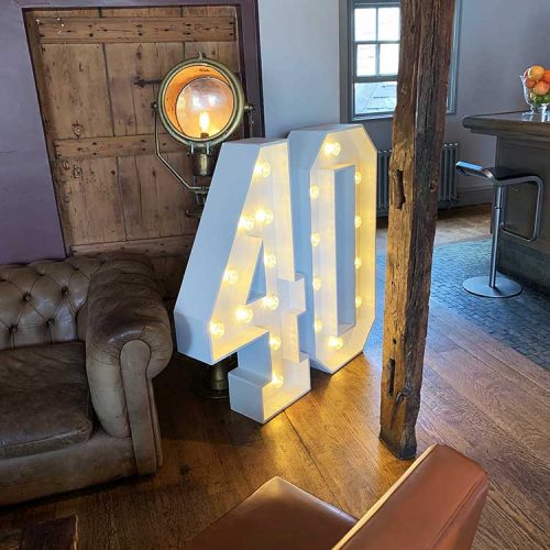 Hire led letters and numbers Essex