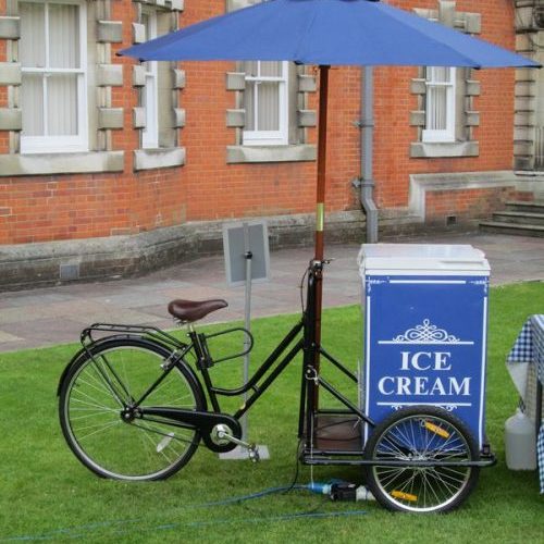 Vintage ice cream cart hire