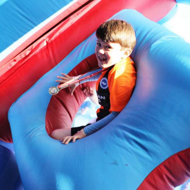 Inflatable assault course kent