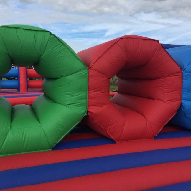Inflatable barrel crawl hire essex