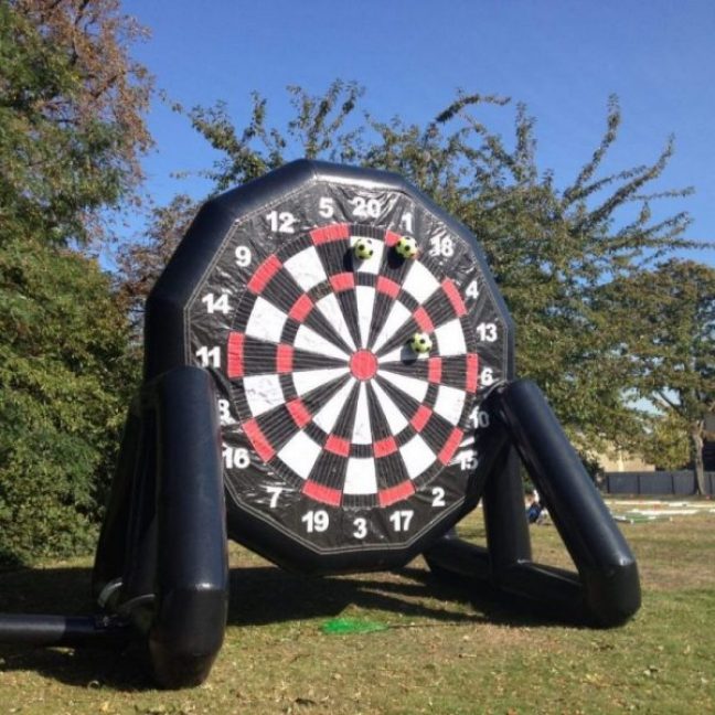 Inflatable dart board Football game
