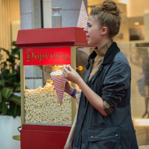 Popcorn machine hire