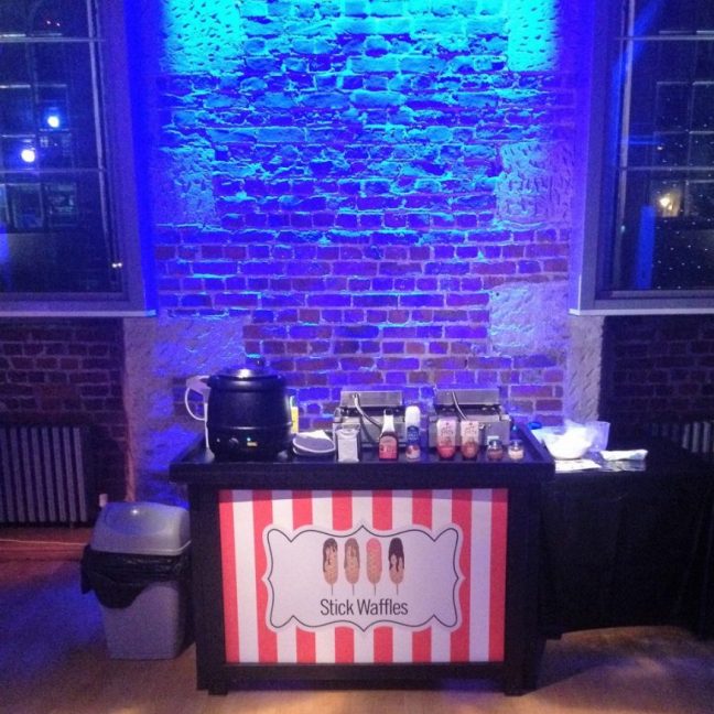 Rent a Stick waffle stand