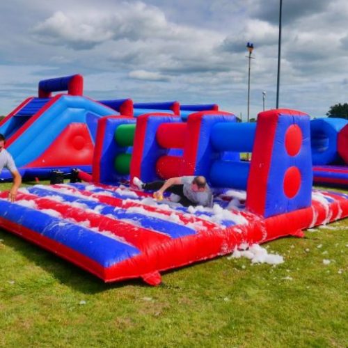 Rent-inflatable-hurdles-london