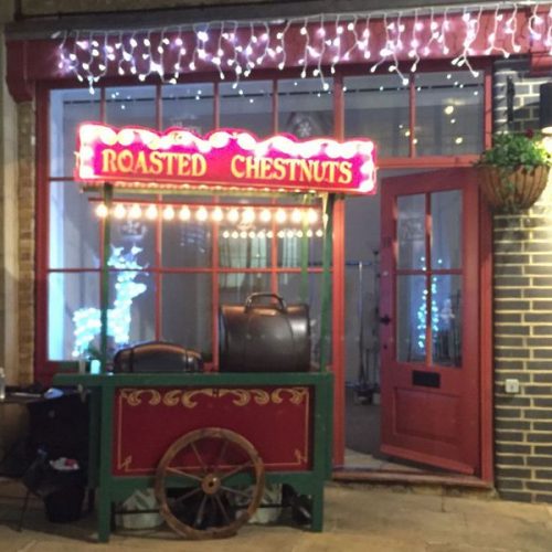 Roast chestnut cart hire Essex