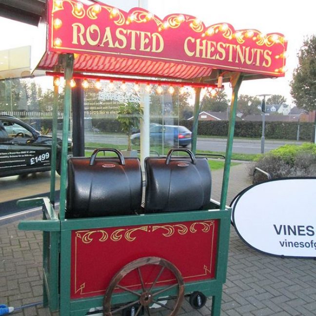 Roasted chestnut stall hire kent