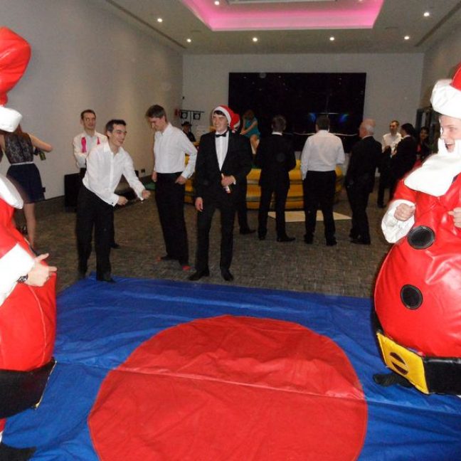 Santa Sumo Suits